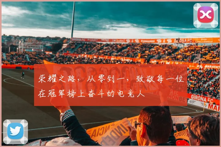 荣耀之路，从零到一，致敬每一位在冠军榜上奋斗的电竞人